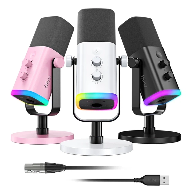 USB/XLR мікрофон Fifine AM8P - изображение 4