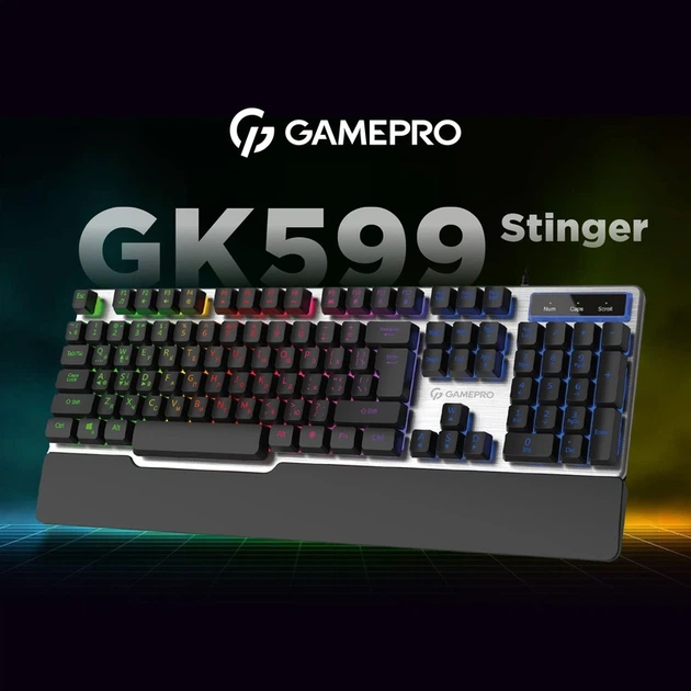 Клавіатура дротова GamePro GK599 - зображення 3