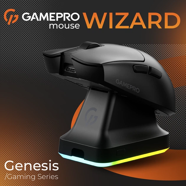 Бездротова ігрова миша GamePro Genesis Wizard (GM160B) - зображення 9