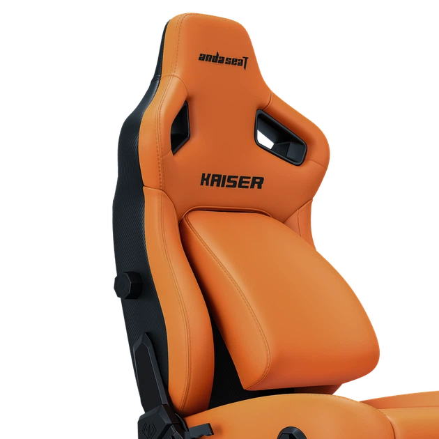 Крісло ігрове Anda Seat Kaiser 4 Orange Size XL - Фото 5 Крісло ігрове Anda Seat Kaiser 4 Orange Size XL - изображение 5