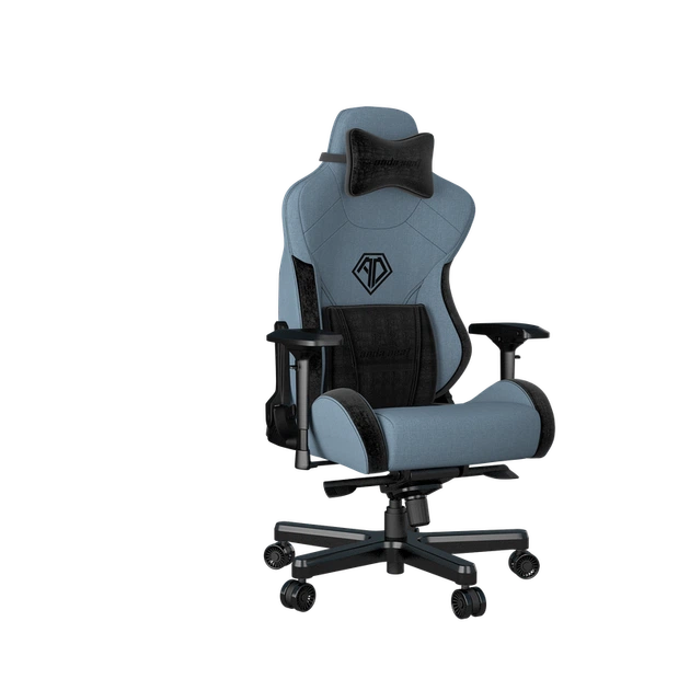 Крісло ігрове Anda Seat T-Pro 2 Blue/Black Size XL - зображення 3