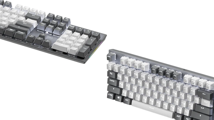 Дротова механічна клавіатура GamePro Genesis Metallic (MK144G) 100% Red switches - зображення 5