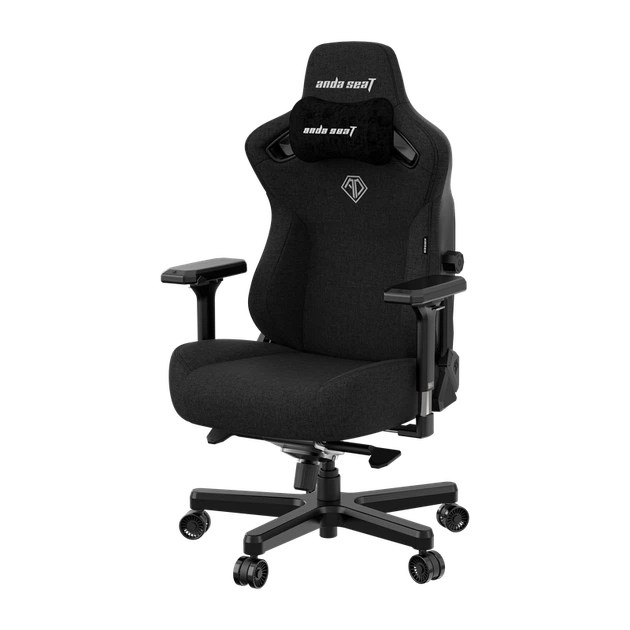 Крісло ігрове Anda Seat Kaiser 3 Black Fabric Size L - изображение 3