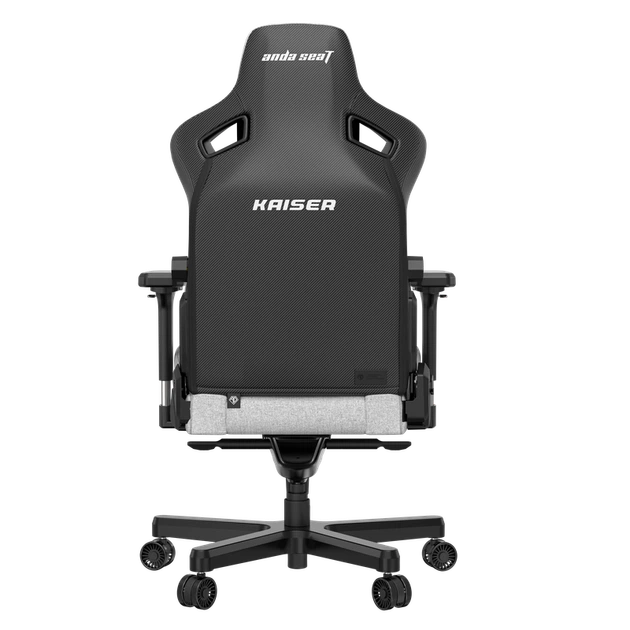 Крісло ігрове Anda Seat Kaiser 3 Grey Fabric Size XL - изображение 5