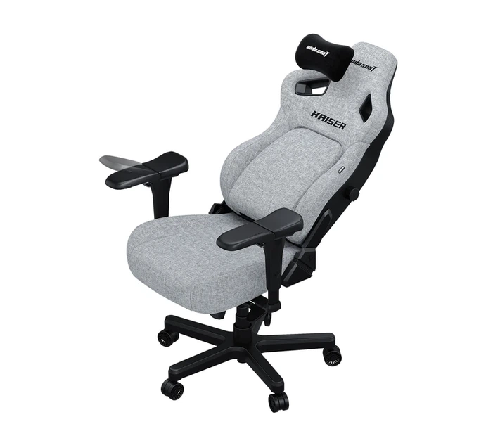 Крісло ігрове Anda Seat Kaiser 4 Grey Fabric Size XL - Фото 2 Крісло ігрове Anda Seat Kaiser 4 Grey Fabric Size XL - изображение 2