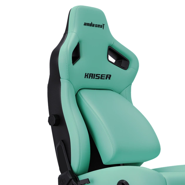 Крісло ігрове Anda Seat Kaiser 4 Green Size L - зображення 5