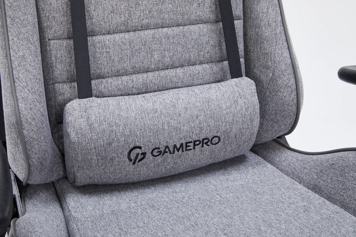 Крісло ігрове GamePro GC575FG Fabric Gray - изображение 10