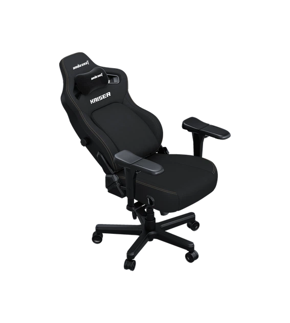Крісло ігрове Anda Seat Kaiser 4 Black Fabric Size XL - зображення 6