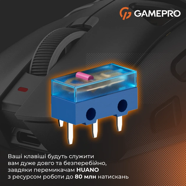 Бездротова ігрова миша GamePro Genesis Hollow (GM870HB) - изображение 14