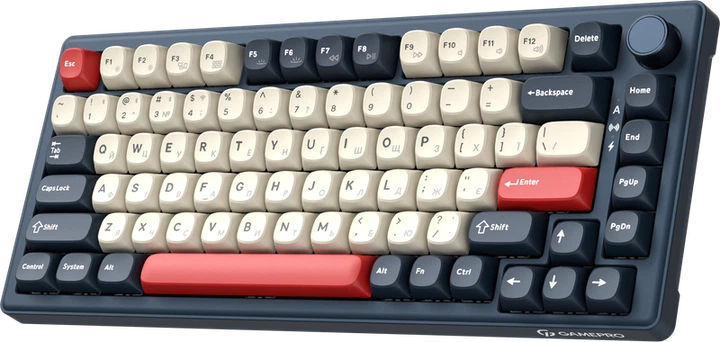 Бездротова механічна клавіатура GamePro Asgard Yord (MK266BL) - зображення 2