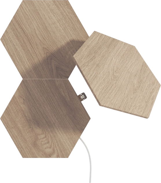 Zestaw rozszerzeń Nanoleaf Elements Hexagons 3 panele (NL52-E-0001HB-3PK) - obraz 3