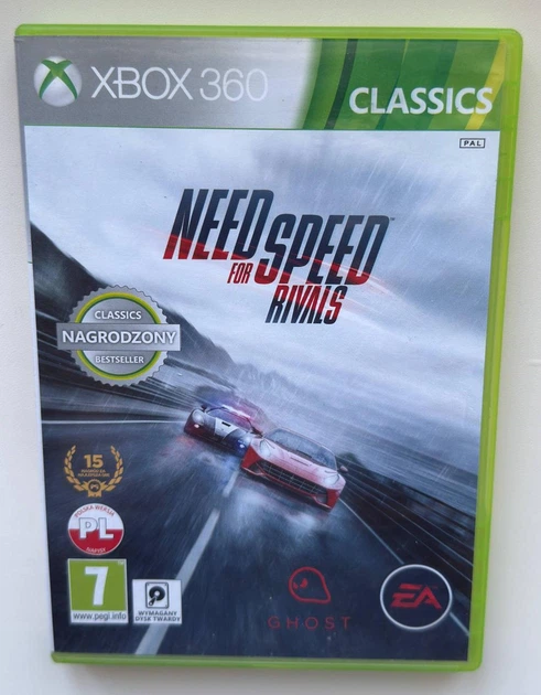 Диск для Xbox 360 - Need for Speed Rivals Classics, російська версія, Б/В - Фото 1 Диск для Xbox 360 - Need for Speed Rivals Classics, російська версія, Б/В - зображення 1