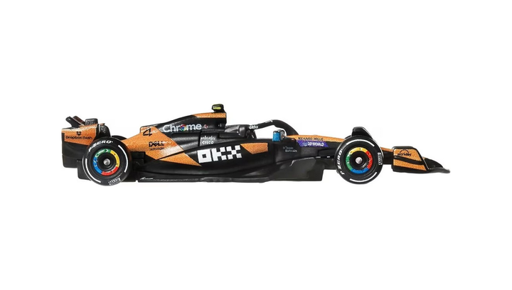 Машинка Premium Hot Wheels McLaren Formula 1 Team (#4 Lando Norris) 1:64 JKD88 Orange - Фото 4 Машинка Premium Hot Wheels McLaren Formula 1 Team (#4 Lando Norris) 1:64 JKD88 Orange - зображення 4