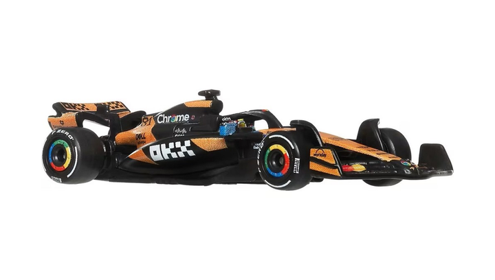 Машинка Premium Hot Wheels McLaren Formula 1 Team (#81 Oscar Piastri) 1:64 JKD81 Orange - изображение 2