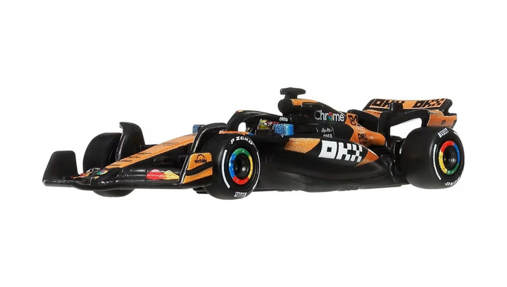 Машинка Premium Hot Wheels McLaren Formula 1 Team (#81 Oscar Piastri) 1:64 JKD81 Orange - изображение 5