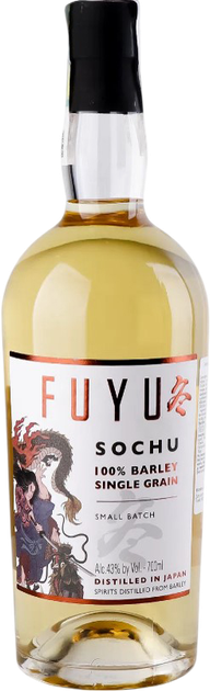 Алкогольный напиток Fuyu 100% Barley single grain 0.7 л 43% (4971980653370) - Фото 1 Алкогольный напиток Fuyu 100% Barley single grain 0.7 л 43% (4971980653370) - изображение 1