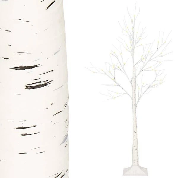 Світлодіодне дерево Springos CL0953 різдвяне 210 см 144 LED Береза (5907719426471) - зображення 9