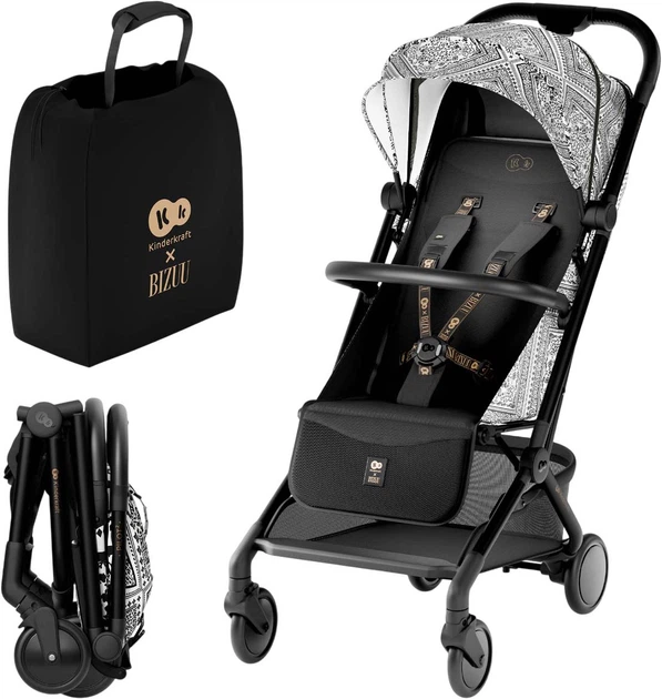 Wózek spacerowy KinderKraft Pilot 2 Lunar Black (5902533928156) - obraz 8