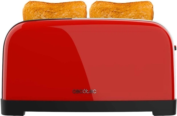 Toster Cecotec Toastin’ time 1500 Red - obraz 2