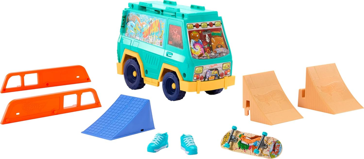 Zestaw samochodów Mattel Hot Wheels Skate Van 2w1 (194735313655) - obraz 2