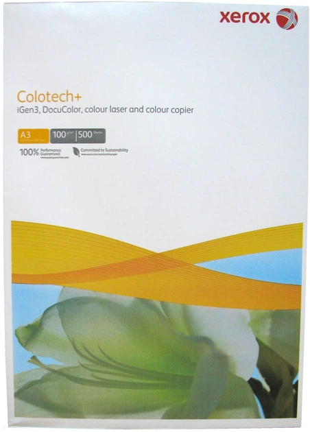 Папір COLOTECH + (100) A3 500 ар. AU Xerox 000323116 - Фото 1 Папір COLOTECH + (100) A3 500 ар. AU Xerox 000323116 - зображення 1