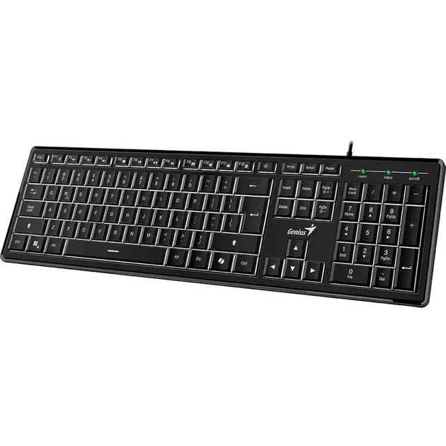 Клавіатура GENIUS SlimStar 820 Black 31310055410 - зображення 2