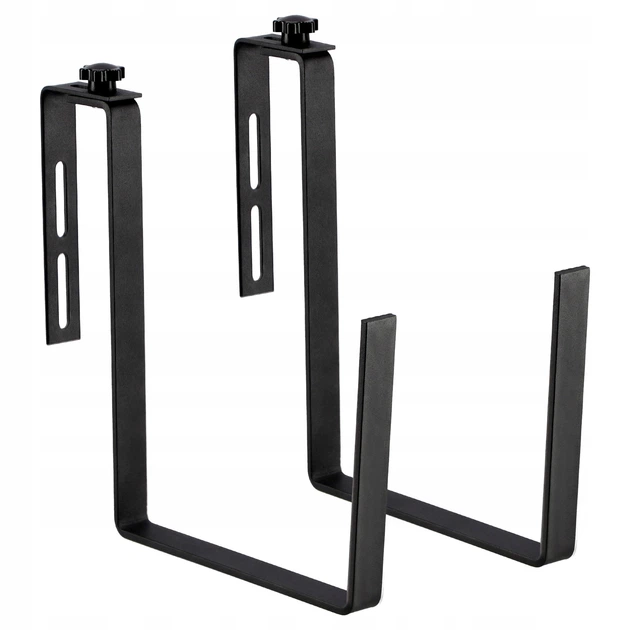 Пластиковий горщик Kadax Begonia для балкона з ручками 19x56 см LA556-05 Білий (5903699430828) - зображення 4