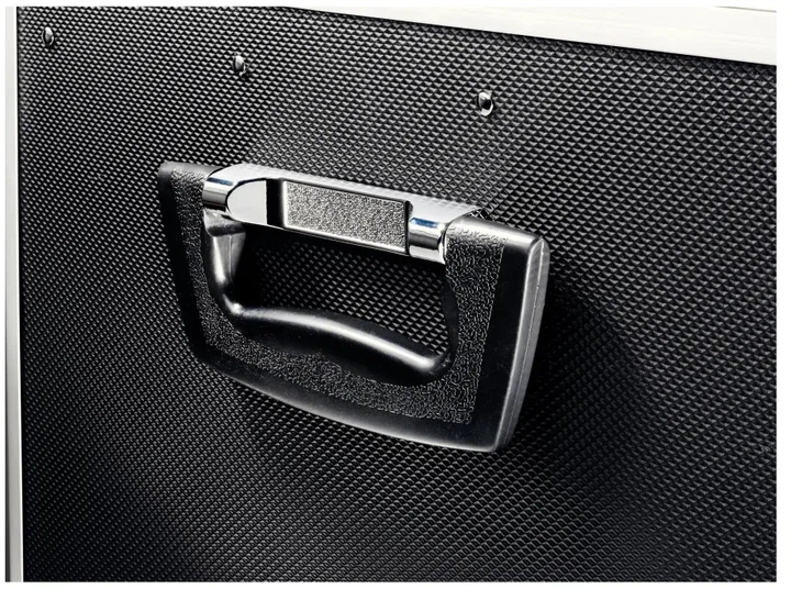 Pudełko do przechowywania teczek zawieszanych Leitz A4 366×322×178 mm 1 szt Czarny srebrny LEI67160095 (4002432364817) - obraz 4