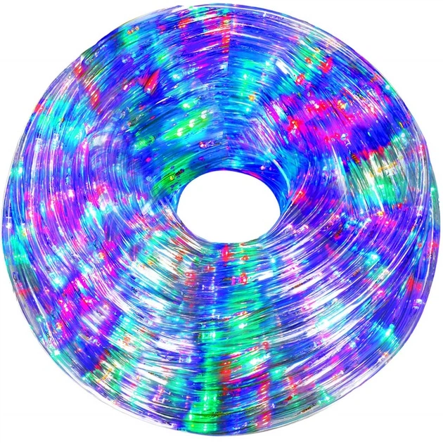 Wąż świetlny Springos CL1202 240 LED 10 m Multikolorowy (5907719422176) - obraz 2