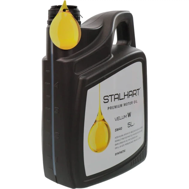 Олива моторна Stalhart Velum W 5W-40 (5л.) - зображення 2