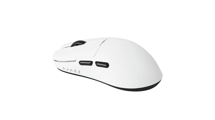 Миша бездротова ігрова Ajazz AJ159P PAW3395 26000 DPI Bluetooth / 2.4G / USB з док-станцією легка - зображення 2