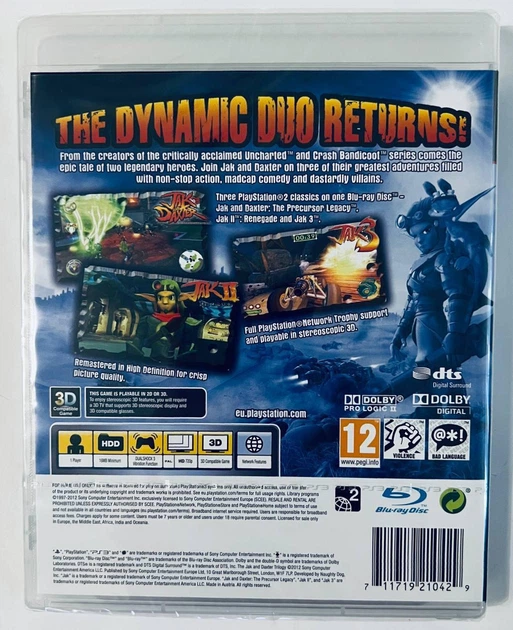 The Jak And Daxter Trilogy Classics HD, английская версия - диск для PlayStation 3 - изображение 3