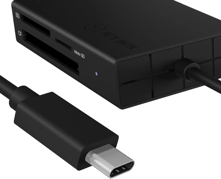 Czytnik kart pamięci Icy Box IB-CR401-C3 USB 3.0 Type-C (IB-CR401-C3) - obraz 5