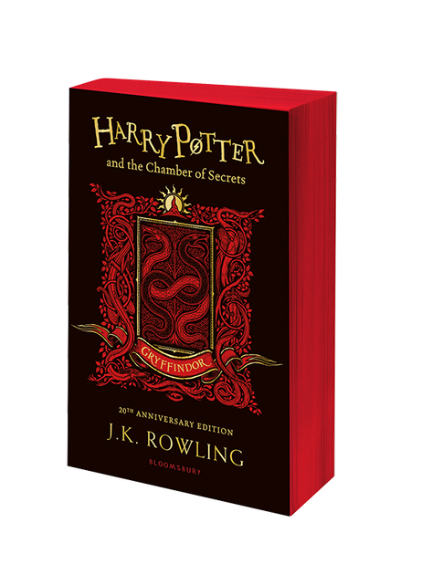 Harry Potter and the Chamber of Secrets Гаррі Поттер і Таємна кімната - Видання Грифіндор - М'яка обкладинка - Фото 1 Harry Potter and the Chamber of Secrets Гаррі Поттер і Таємна кімната - Видання Грифіндор - М'яка обкладинка - зображення 1