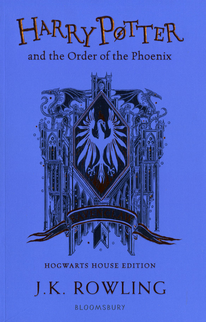 Harry Potter and the Order of the Phoenix Гаррі Поттер і Орден Фенікса - Видання з Рейвенкло - М'яка обкладинка - Фото 1 Harry Potter and the Order of the Phoenix Гаррі Поттер і Орден Фенікса - Видання з Рейвенкло - М'яка обкладинка - изображение 1