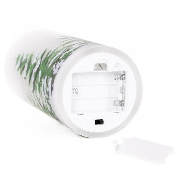 Świeca dekoracyjna Springos CA1455 LED na baterie świąteczny wzór 3 szt (5908455301800) - obraz 10