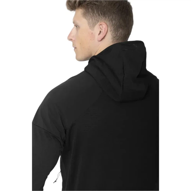 Флисовая мужская кофта 2117 of Sweden Trubo Fleece Jacket Mns black S (100085789) - изображение 5