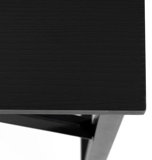 Biurko komputerowe Springos HF0043 100 x 50 x 76 cm Czarny (5908455305013) - obraz 4