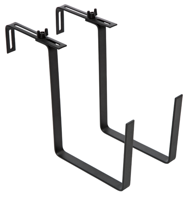 Горщик Балконна скринька Kadax Begonia Rattan з ручками 19x56 см Мокка (5903699428955) - зображення 4