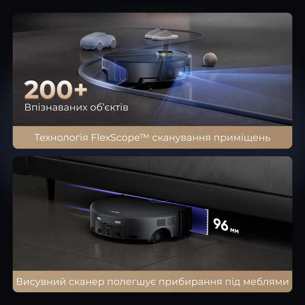 Робот пылесос MOVA Z60 Ultra Roller Complete Black-EUA - изображение 2