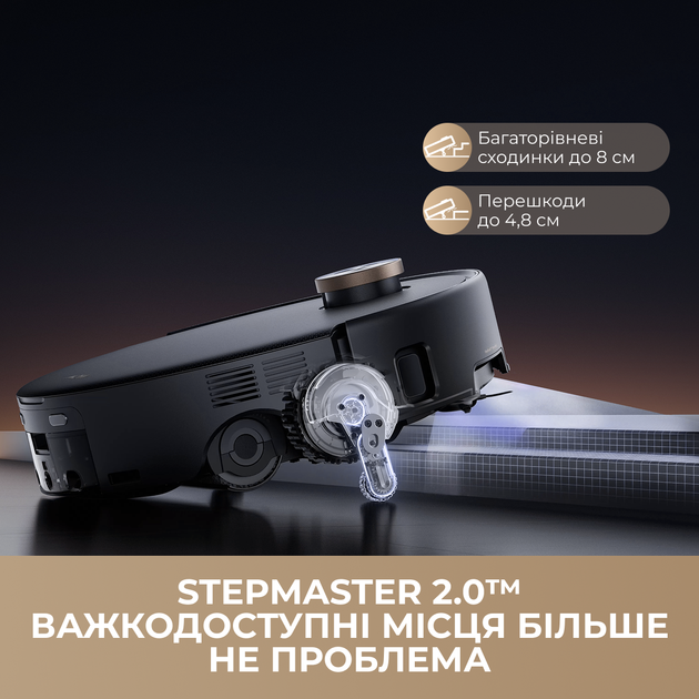 Робот пылесос MOVA Z60 Ultra Roller Complete Black-EUA - изображение 7