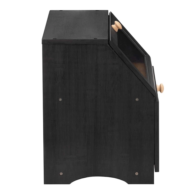 Chlebak Springos bambusowy dwupoziomowy Czarny (5908455306140) - obraz 8