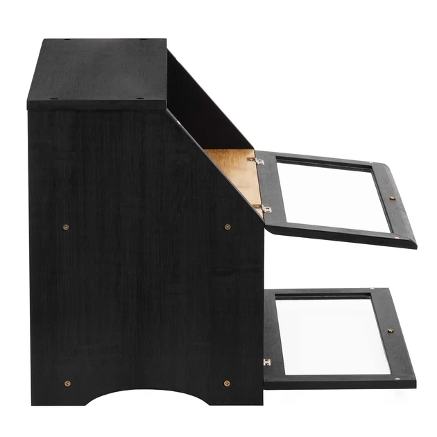 Chlebak Springos bambusowy dwupoziomowy Czarny (5908455306140) - obraz 10