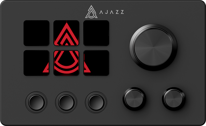 Контролер для стримінгу Ajazz AKP03E USB Black