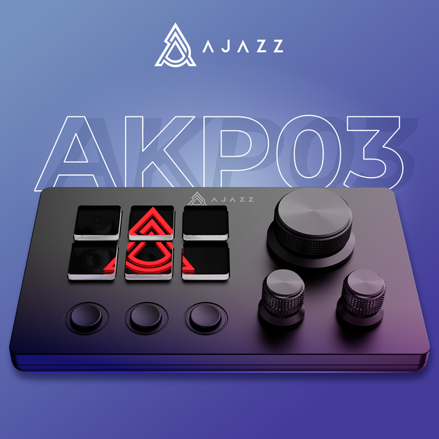 Контроллер для стриминга Ajazz AKP03E USB Black - Фото 6 Контроллер для стриминга Ajazz AKP03E USB Black - изображение 6
