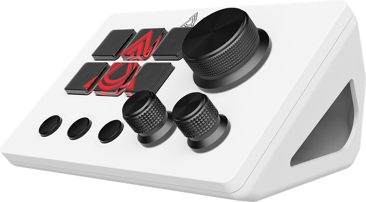 Контроллер для стриминга Ajazz AKP03E USB White - изображение 4