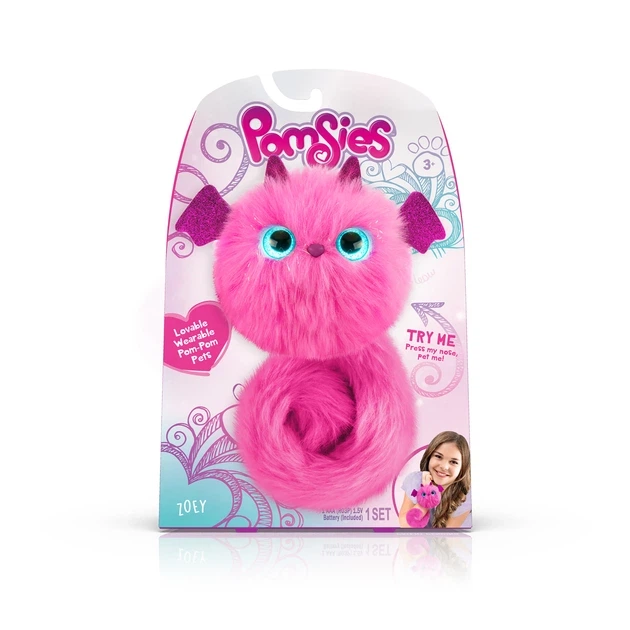 Інтерактивна іграшка Кошеня Pomsies Pet Dragon Zoey, Рожевий, Оригінал, США (01886) - зображення 6