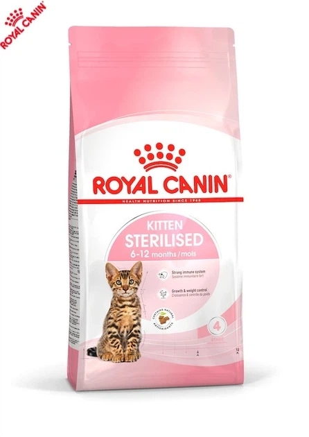 Cухий корм Royal Canin Kitten Sterilised – для стерилізованих кошенят віком від 6 до 12 міс., 2 кг (2562020) - зображення 2