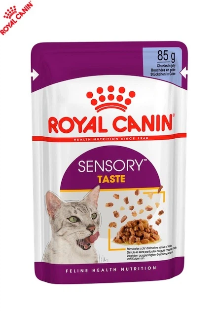 Влажный корм для кошек Royal Canin FHN SENSORY TASTE JELLY в желе, 85 г (1528001) - Фото 2 Влажный корм для кошек Royal Canin FHN SENSORY TASTE JELLY в желе, 85 г (1528001) - изображение 2