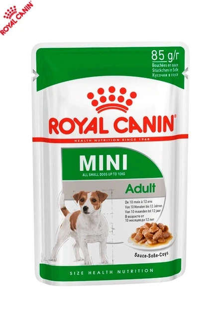 Влажный корм Royal Canin Mini Adult - консервы для взрослых собак мелких пород, взрослой собаки до 10 кг (10960010) - Фото 7 Влажный корм Royal Canin Mini Adult - консервы для взрослых собак мелких пород, взрослой собаки до 10 кг (10960010) - изображение 7